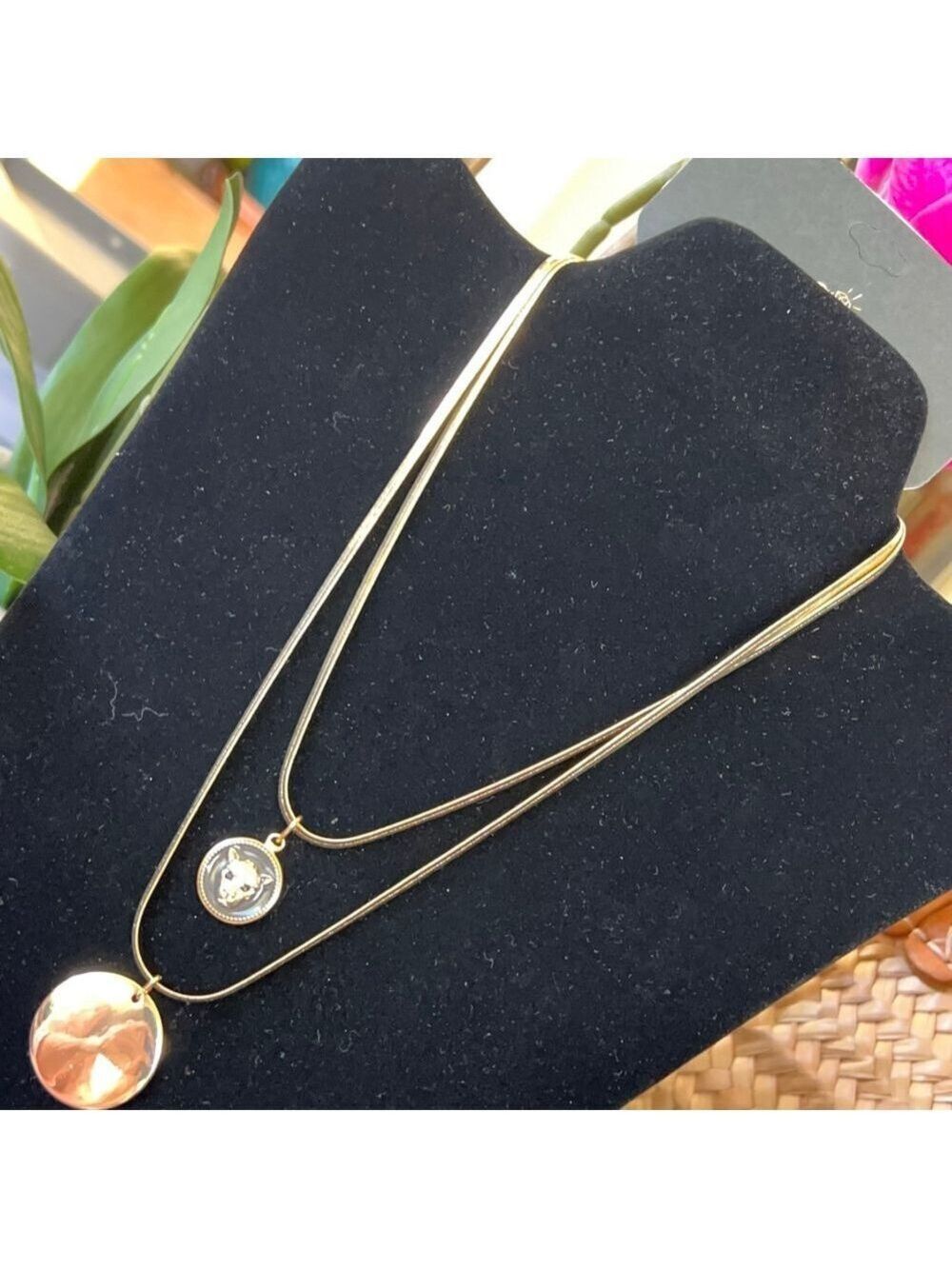 Gennaro Layered Gold Statement Necklace
